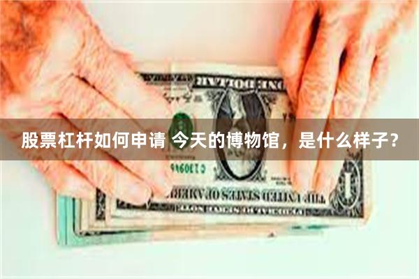 股票杠杆如何申请 今天的博物馆，是什么样子？